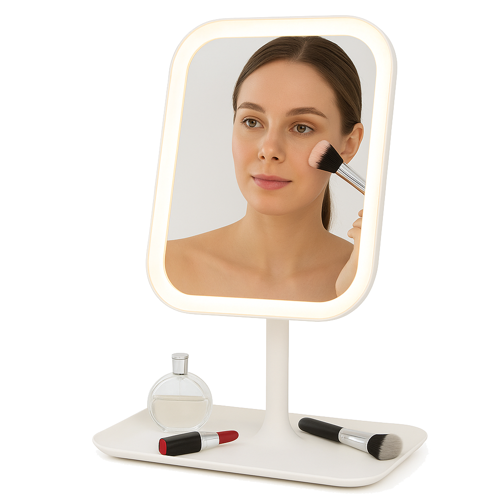 LED Vanity Makeup Mirror — Touch Dimming