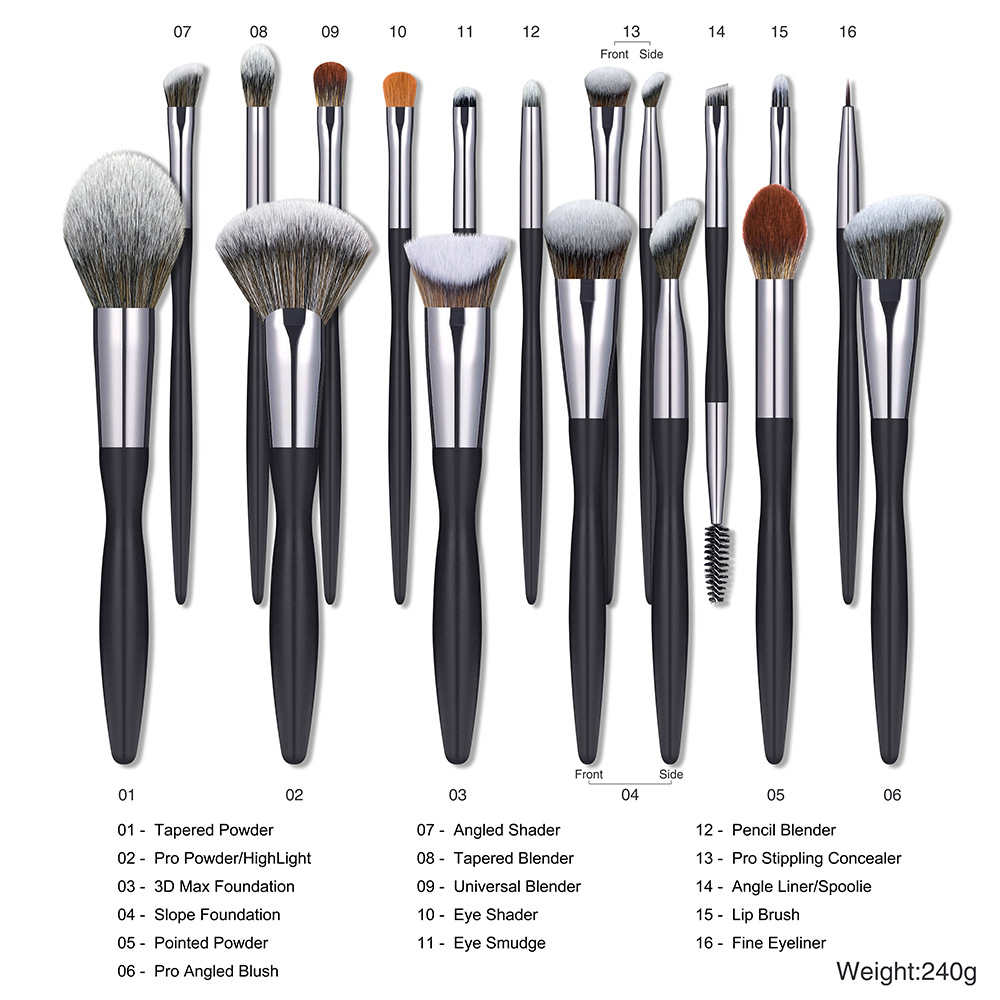 16-Piece Pro Brush Set