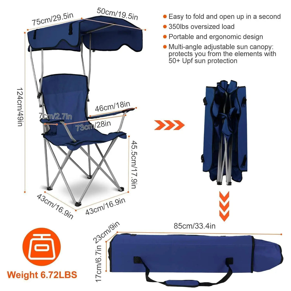 Canopy Camping Chair