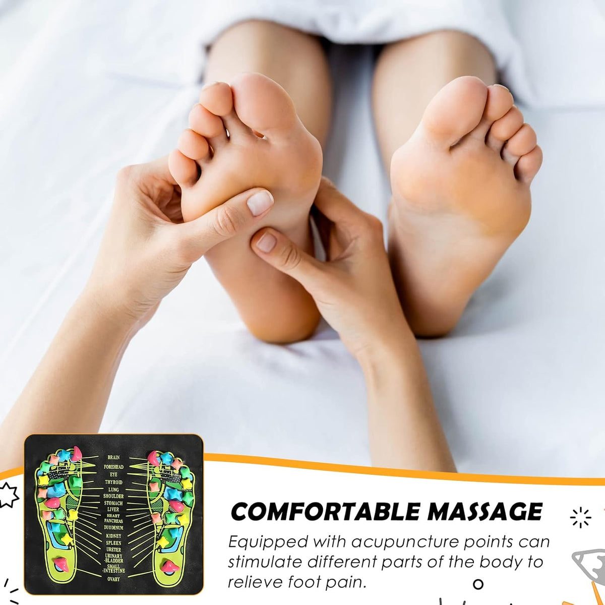 Reflexology Acupressure Mat