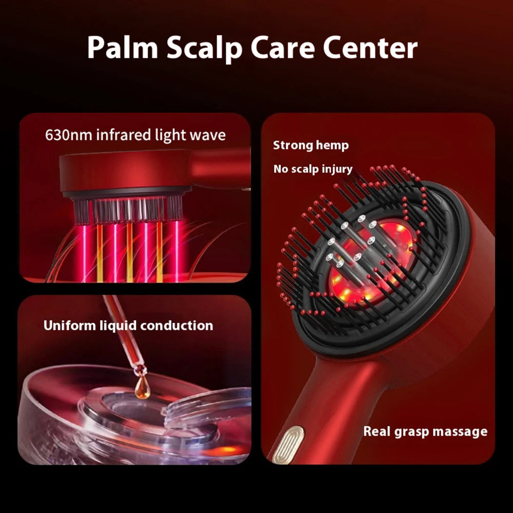 Electric Scalp Massager — Head & Hair Massage Comb