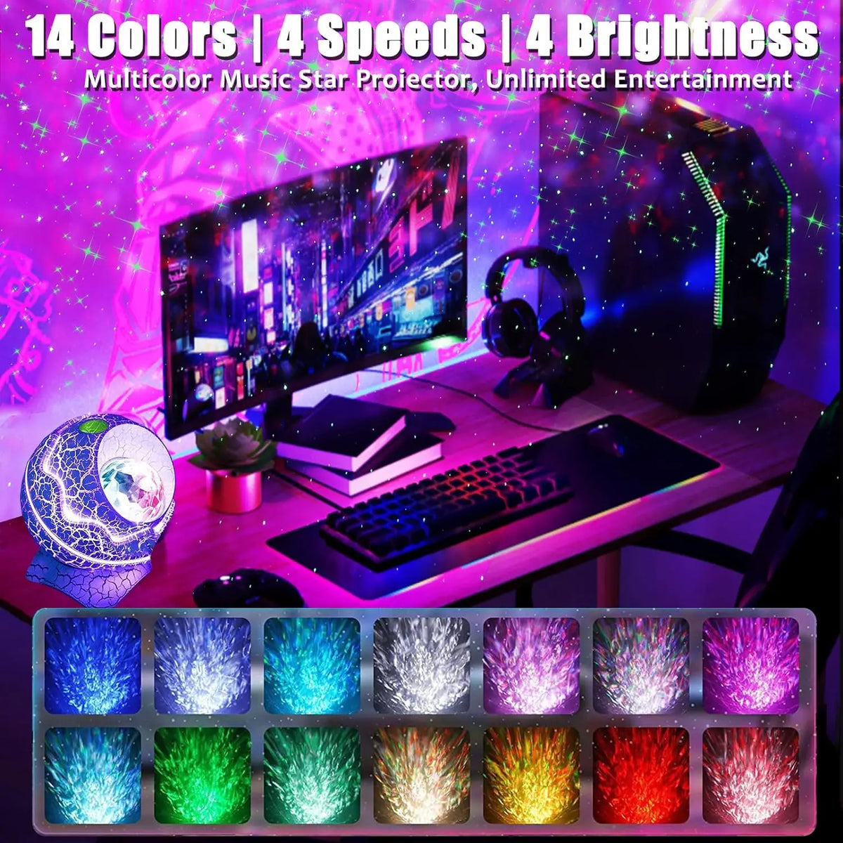 Galaxy Nebula Projector