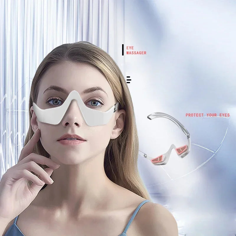Eye Massager — Red Light & EMS Visor