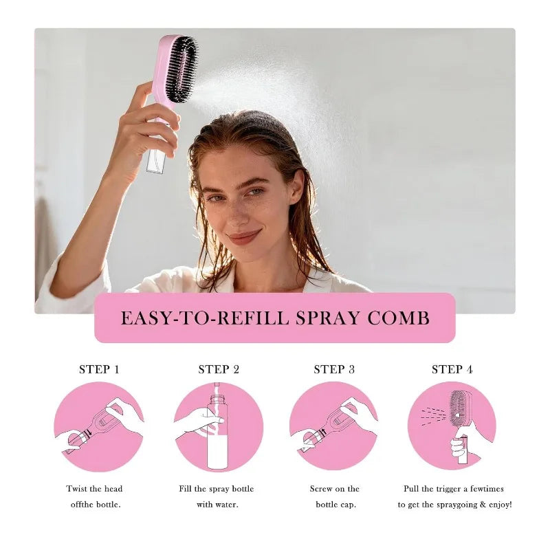 Precision Mist Detangling Brush