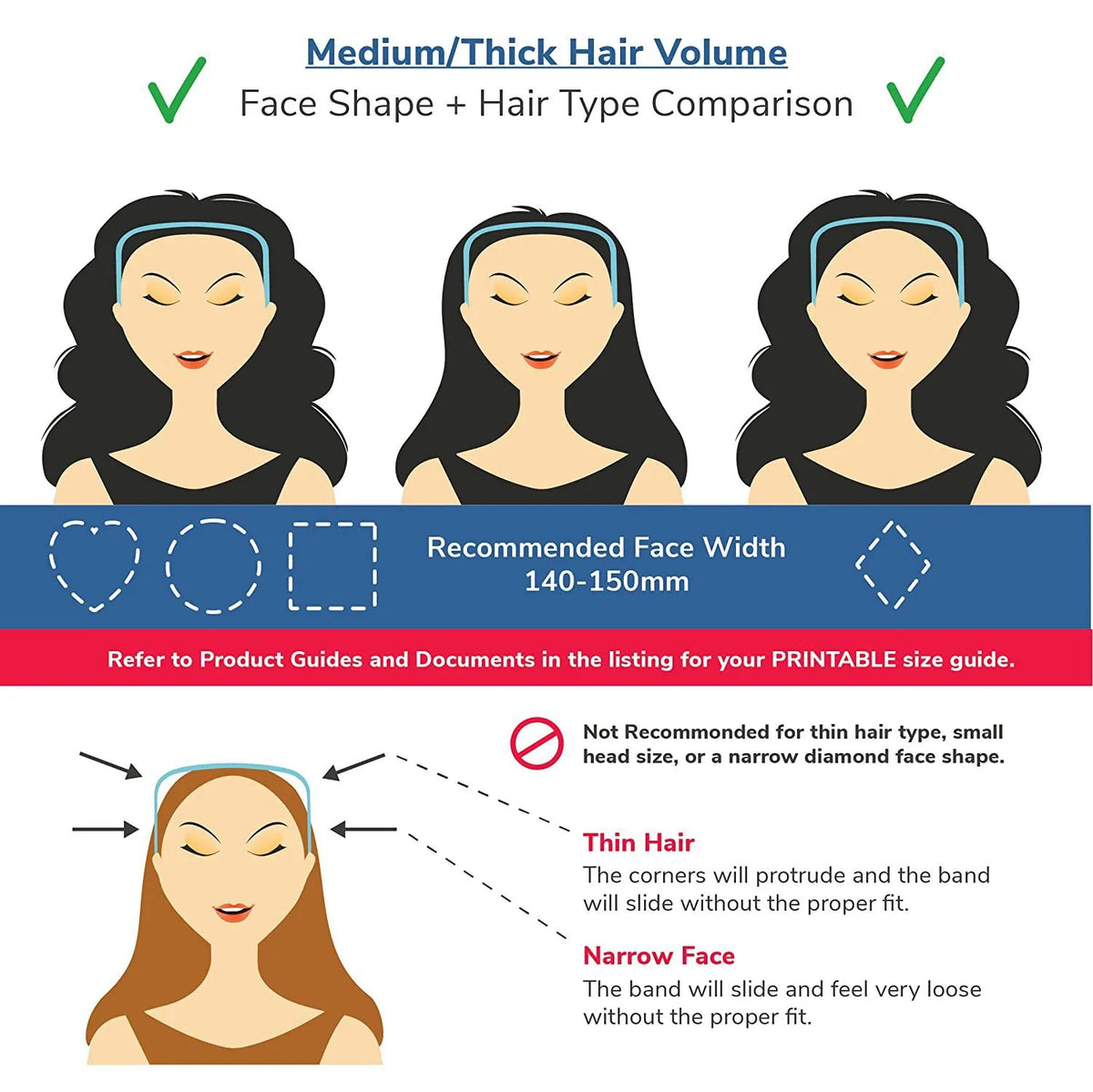 Invisible Diamond Hair Band