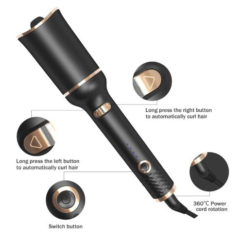Digital Auto Curler — Automatic Hair Curler