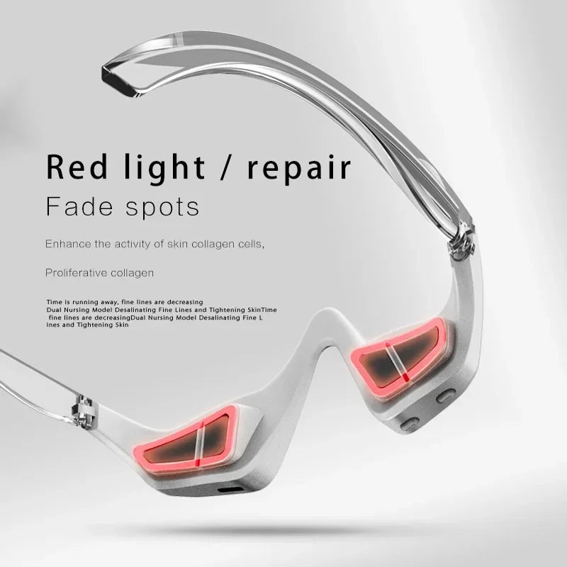 Eye Massager — Red Light & EMS Visor