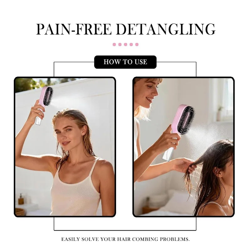 Precision Mist Detangling Brush