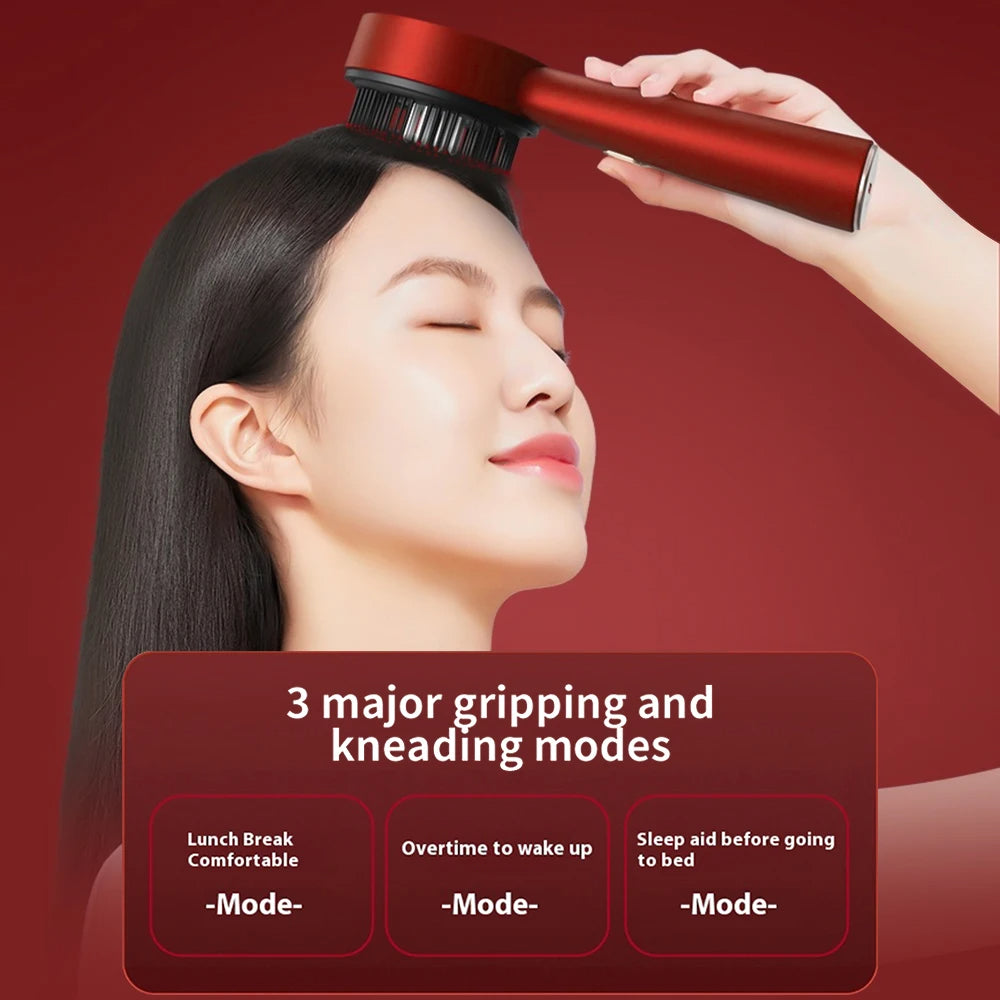 Electric Scalp Massager — Head & Hair Massage Comb
