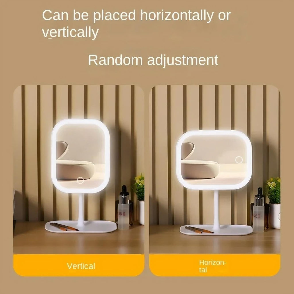 LED Vanity Makeup Mirror — Touch Dimming